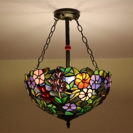 40 ċm Tiffany Flush Mount...