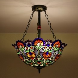 40 ċm Tiffany Flush Mount...