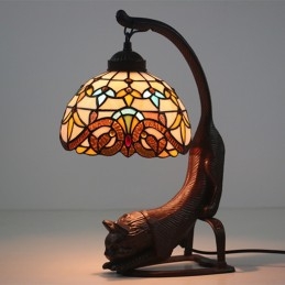 Lampa tal-mejda Tiffany...